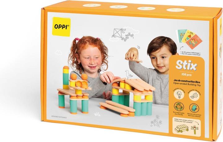 Actual product image Oppi Stix - 108 parts