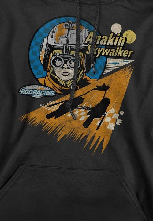 Actual product image Star Wars Mens Mos Espa Anakin Skywalker Hoodie (L)