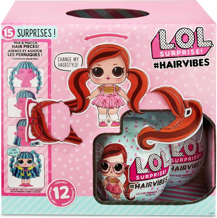 Actual product image MGA L.O.L. Hairvibes