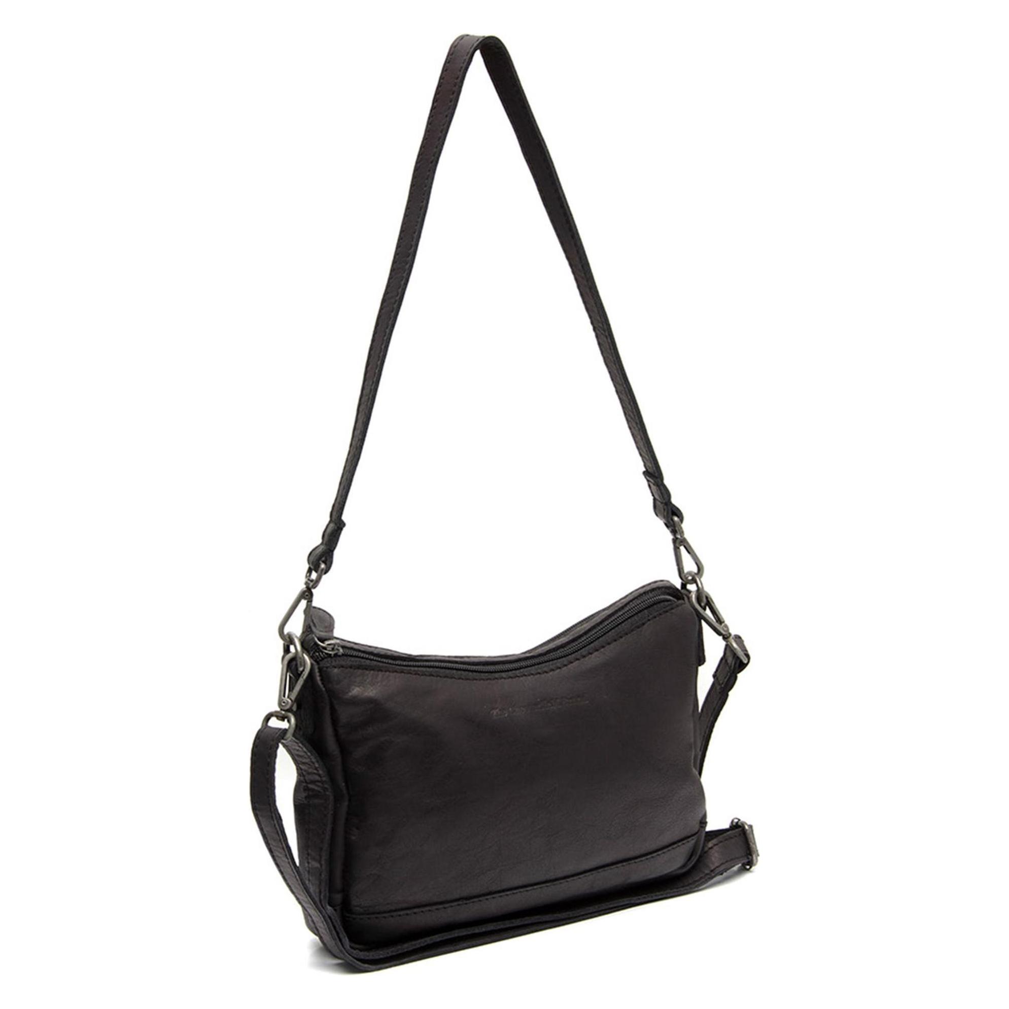 The Chesterfield Brand, Damen, Handtasche, Irving Umhängetasche Leder 25 Cm, Schwarz