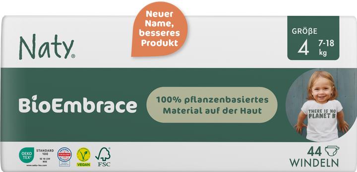 Image du produit Naty Couche bio (Taille 4, Pack, 44 pièce(s))