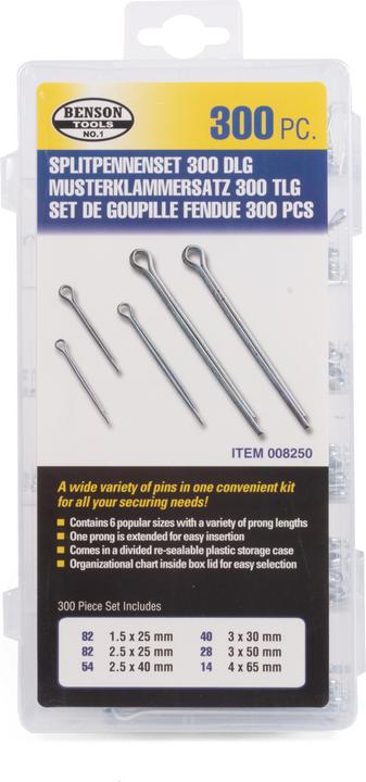 Produktbild Benson Splintsatz 300 Stück