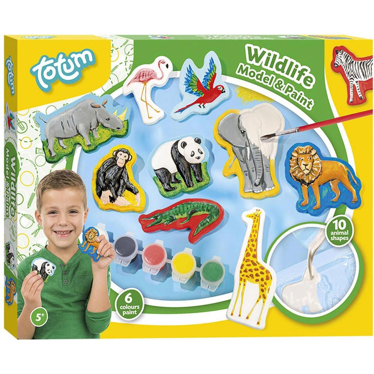 Totum Gipsguss und Malerei Wildlife