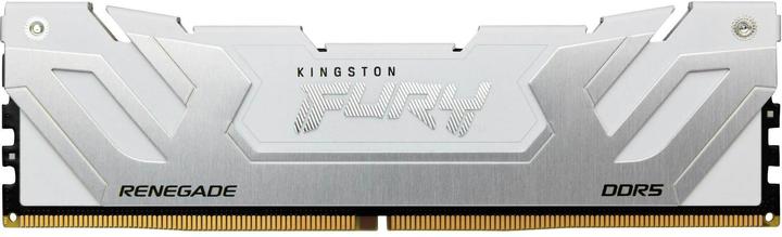 Actual product image Kingston Technology FURY 24GB 8400MT/s DDR5 CL40 CUDIMM Renegade White XMP, 24 GB, 1 x 24 GB, DDR5 (1 x 24GB, 4200 MHz, DDR5 RAM, DIMM)