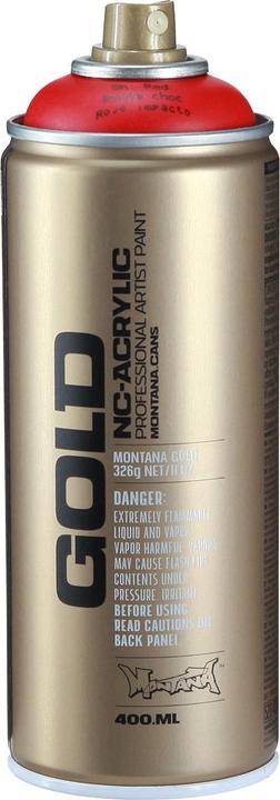 Immagine prodotto Montana Cans Oro (Rosso shock, 0.40 l)
