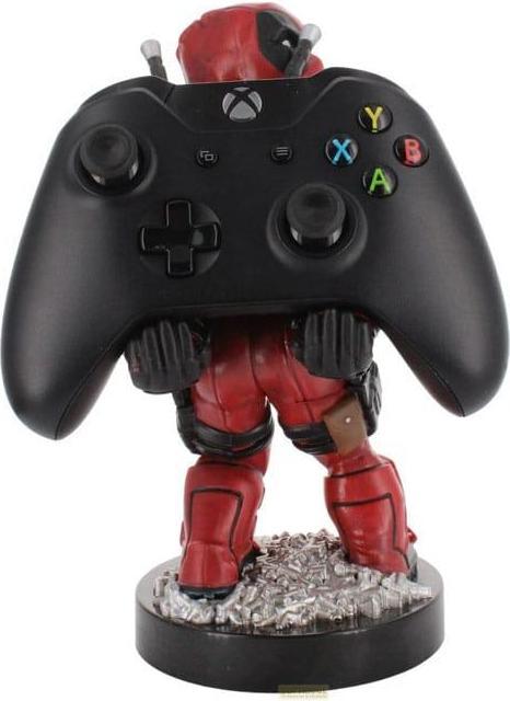 Actual product image Exquisite Gaming Marvel Cable Guys Charging Holder Symbiote Deadpool 3 Bringing Up The Rear 22 cm (PS5)