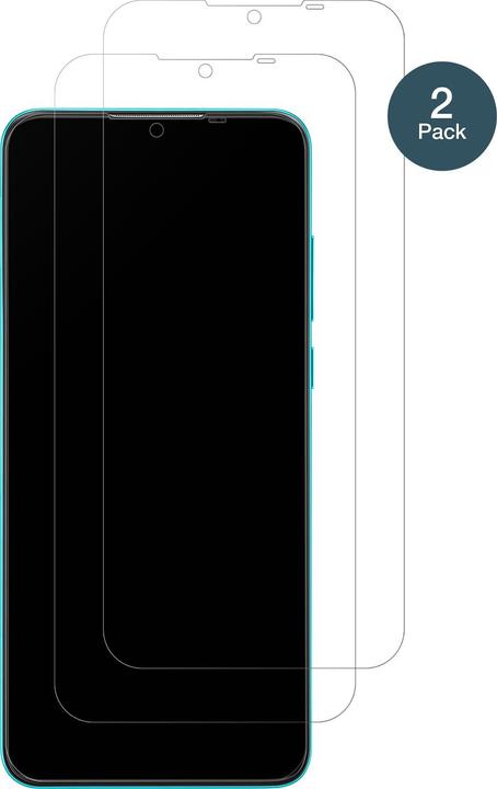 Actual product image Dipos Anti-Shock Screen Protector Matte (1 Piece, Lava Z6)