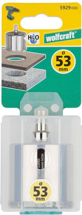 Produktbild wolfcraft Diamant-Lochsäge Ceramic Ø 53 mm (53 Millimeter)