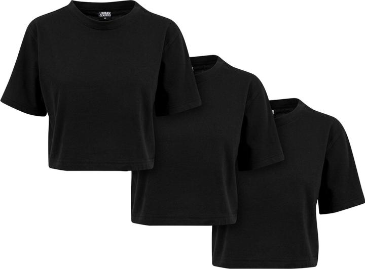 Produktbild Urban Classics Ladies Cropped Rib Top 2-Pack - 19707 (S, XL)