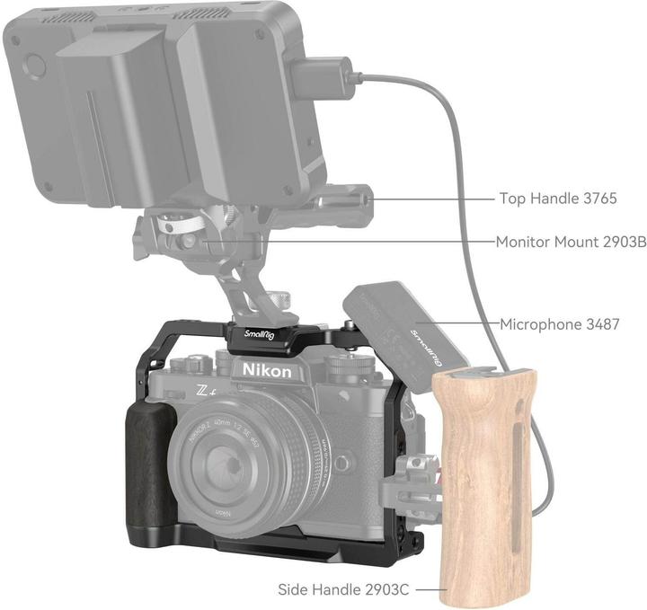 Actual product image SmallRig 4261 Camera cage for Nikon Z f (novelty) (Cage)