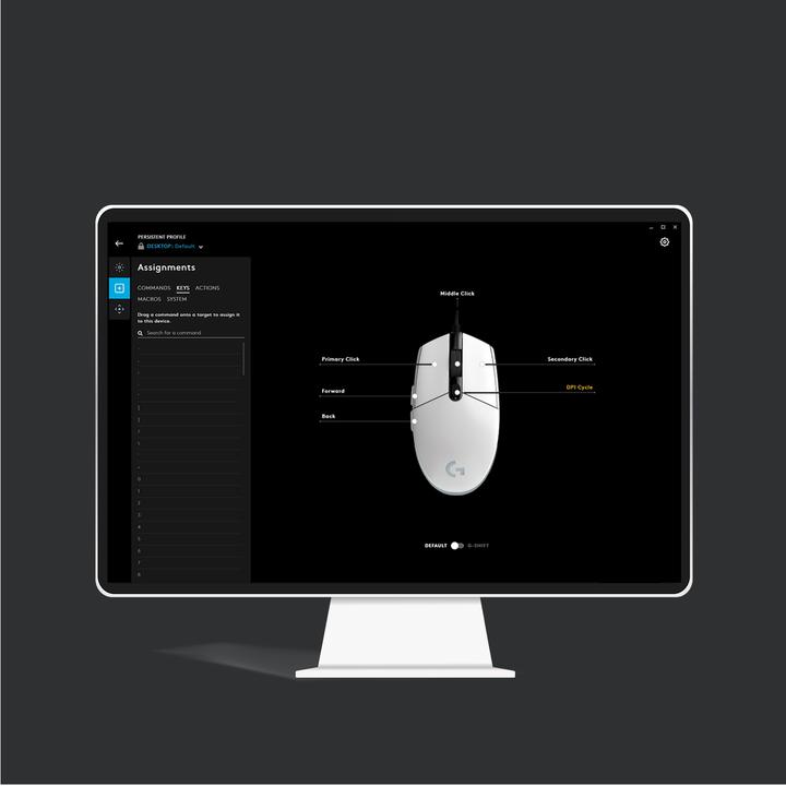 Image du produit Logitech G G203 Lightsync (Filaire)