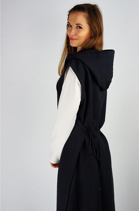 Produktbild Carbone Damen Mittelalter Wickelkleid Gerlin (L)