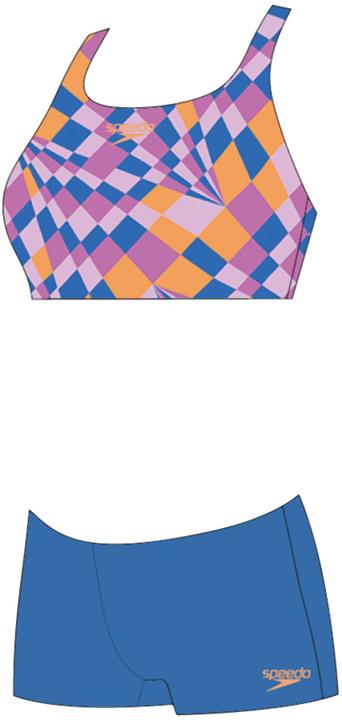 Actual product image Speedo Allover 2PC Boyleg Short