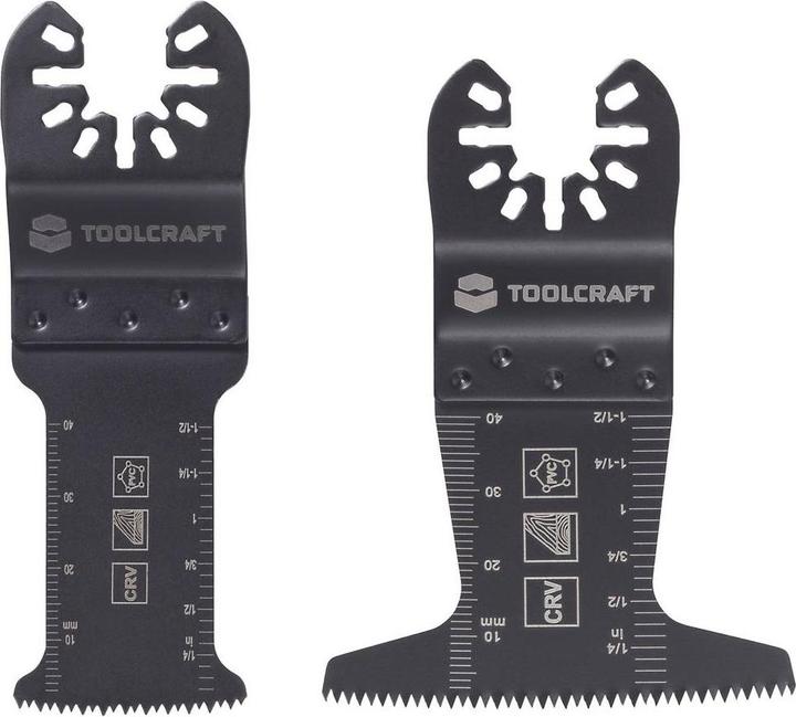 Toolcraft TO-10283856 Chrom-Vanadium Stahl Multifunktionswerkzeug-Zubehör-Set