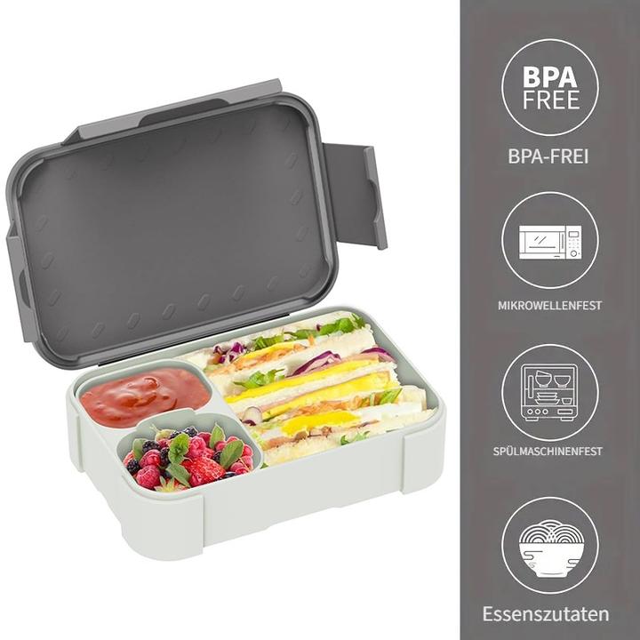 Produktbild ASMI Auslaufsichere und geteilte Lunchbox – 900ml