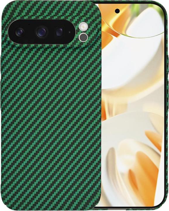 Produktbild Techsuit - Carbonite FiberShell - Google Pixel 9 Pro - Green (Google Pixel 9 Pro)