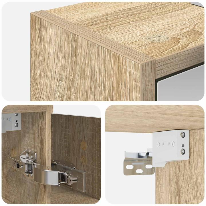Produktbild vidaXL Badezimmerschrank (16 x 16 x 62.50 cm)