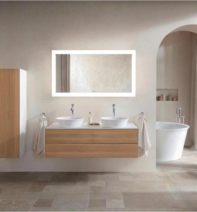 Actual product image Duravit WHITE TULIP bathtub d= 1400mm, free-standing white (330 l, 140 cm, 140 cm)