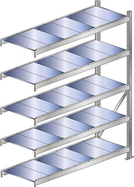 Actual product image Schulte Lagertechnik Wide span racking, shelf load 500 kg