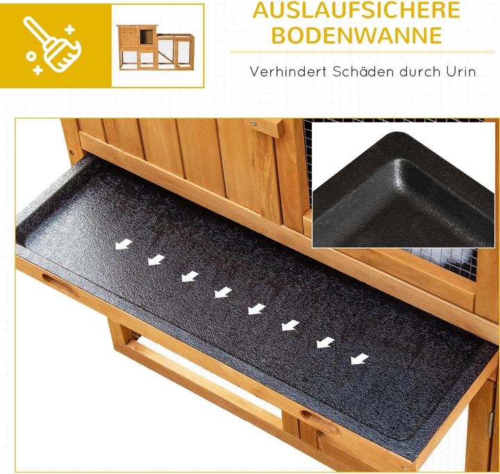 Image du produit PawHut Clapier pour petits animaux
