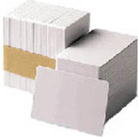 Produktbild Zebra Pvc Karten Weiss 500 Karten (30 g/m², 500 x, 85.6 x 54 mm)