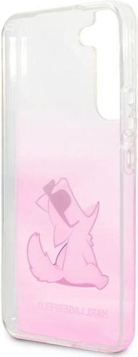 Actual product image Karl Lagerfeld KLHCS22MCFNRCPI S22 + S906 hard case pink (Samsung Galaxy S22+)