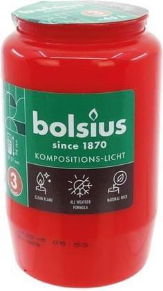 Produktbild Bolsius Kompolicht Nr.3 rot (1 Stk.)