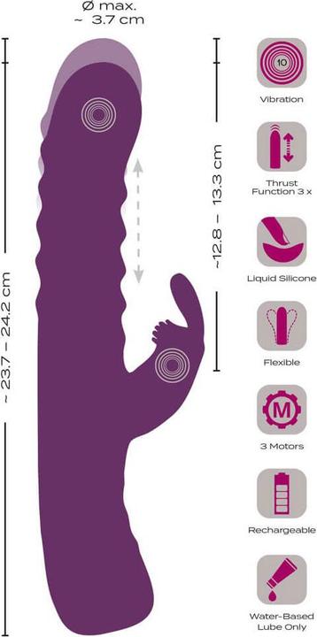 Produktbild Javida 2 Function Rabbit Vibrator