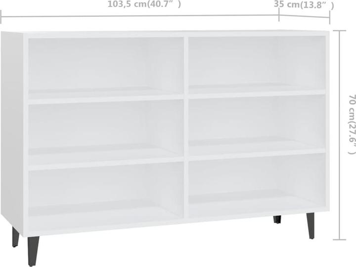 Produktbild vidaXL Lukas (103,5 x 35 x 70 cm)