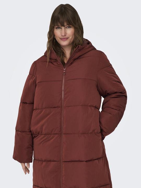 Actual product image Only Hooded Curve quilted jacket Quilted coat