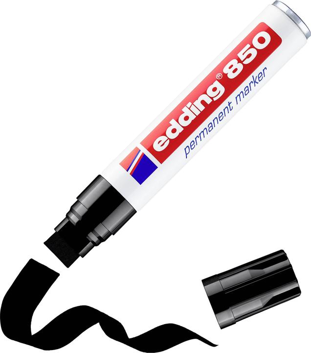 Produktbild Edding Permantenmarker 850 schwarz (1x)
