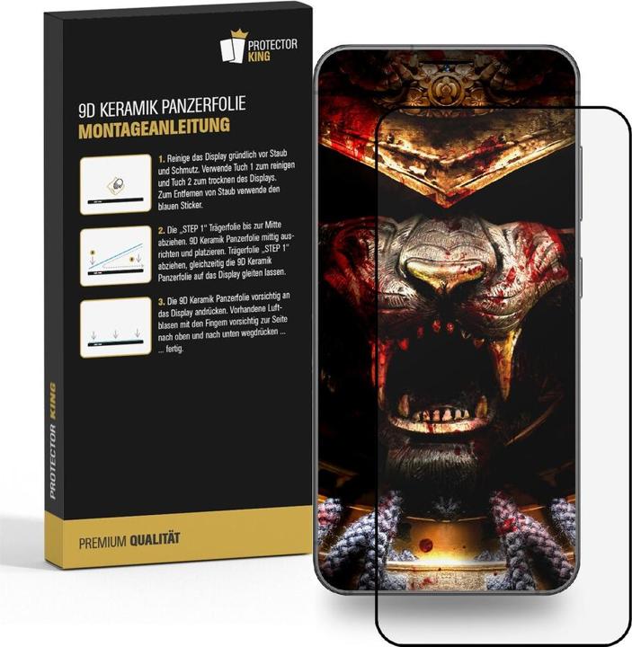 Produktbild Protectorking 2x Ceramic-Glass Full Cover HD Klar (2 Stück, Samsung Galaxy A71)