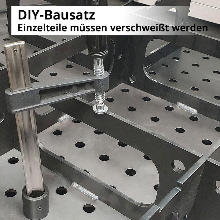Produktbild Stahlwerk 3D Schweisstisch WT-100 3D ST 1.000 kg Tragkraft, 6 mm Arbeitsplatte (100 cm, 80 cm)