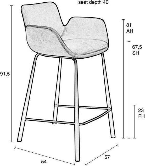 Produktbild Zuiver Stool