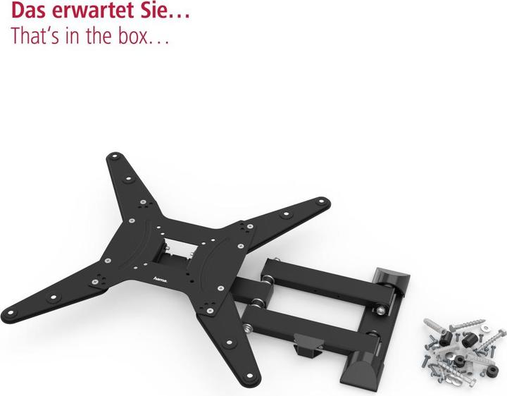 Productafbeelding Hama Fullmotion (Muur, 65", 25 kg)