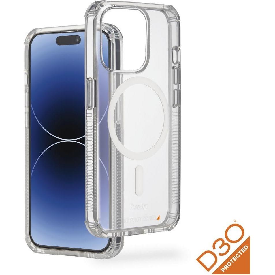 Hama Extreme Protect (Apple iPhone 15 Pro), Smartphone Hülle, Transparent