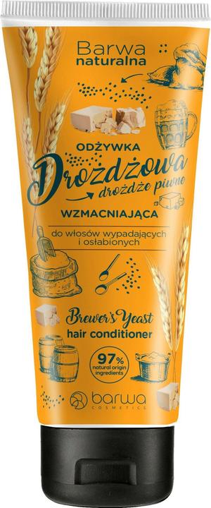 Color Natural yeast strengthening conditioner for falling out and weakened hair 200ml (200 ml)