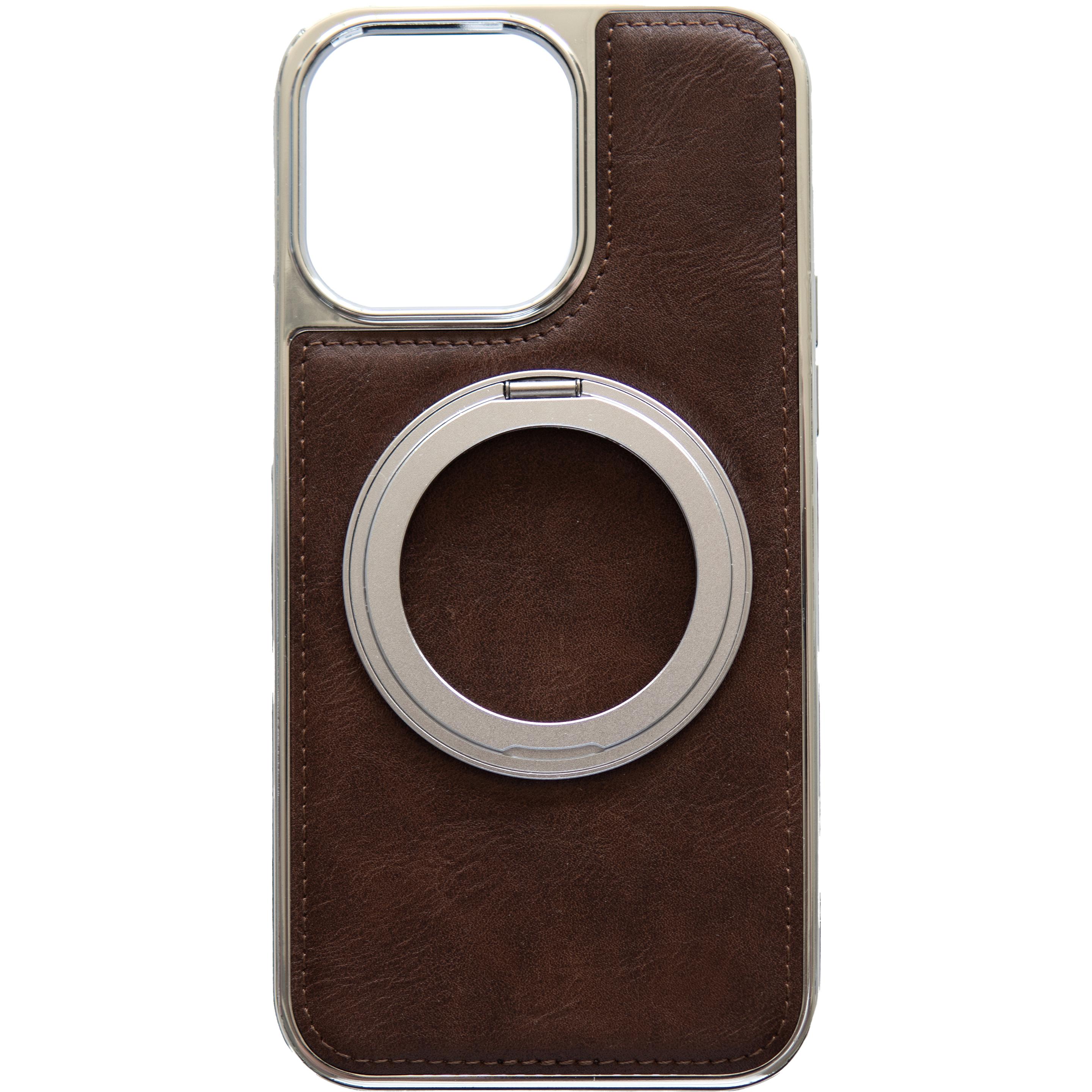 Peter Jäckel Magsafe Back Cover Deluxe (Apple iPhone 16 Pro Max), Smartphone Hülle, Schwarz
