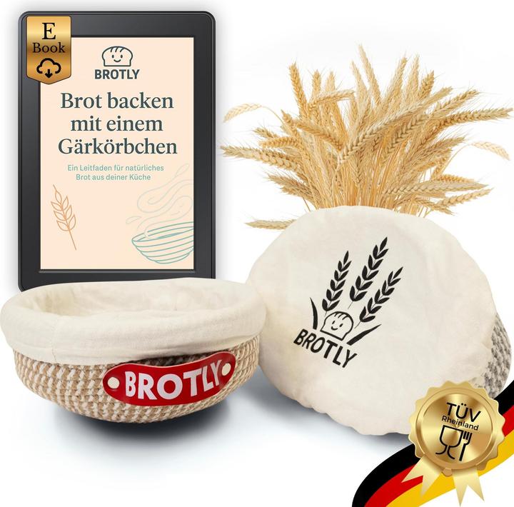 Produktbild Generisch 2-teiliges Gärkörbchen-Set