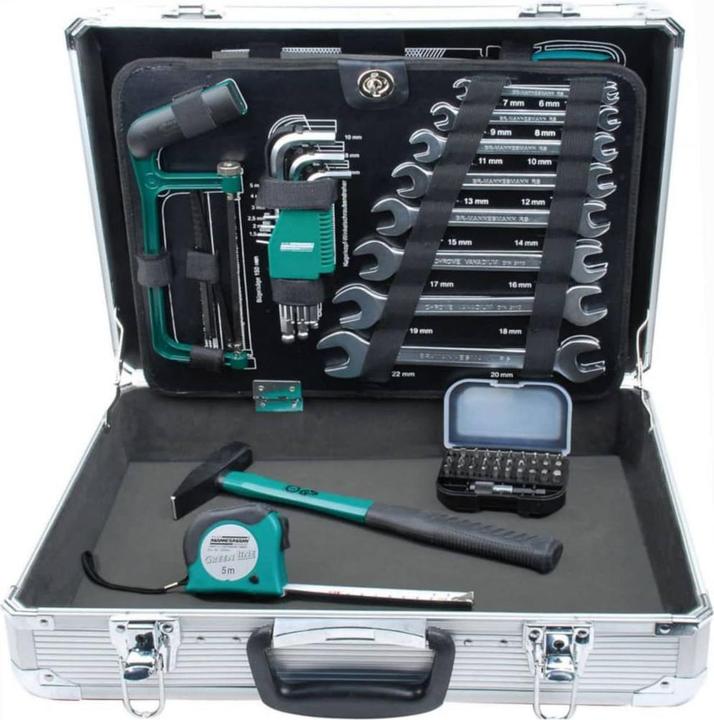 Actual product image Mannesmann Toolbox (106 pieces)