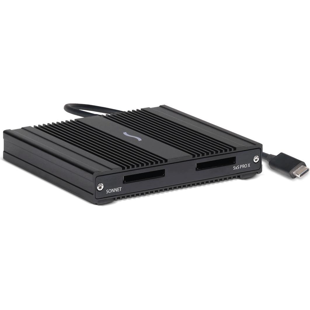 Sonnet SF3 Series - SxS PRO X Card Reader - Thunderbolt 3 *New (USB), Speicherkartenlesegerät, Schwarz