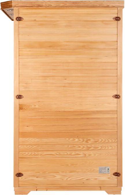 Produktbild Home Deluxe Infrarotkabine IKENNA M - 120x105cm für 2 Personen - Infarotkabine mit 1750 Watt