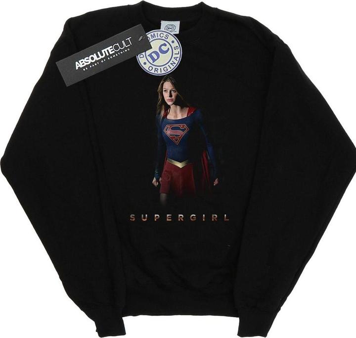 Actual product image Mens Supergirl TV Series Kara Standing Sweatshirt (4XL)