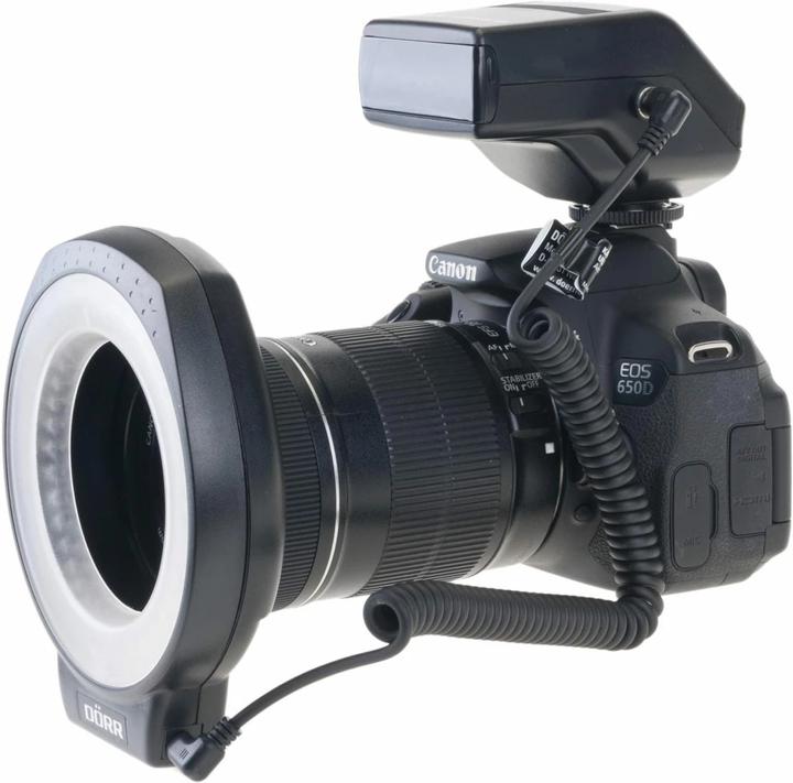 Immagine prodotto Dörr Ringlight Ultra 80 LED con flash (Macroflash, Vari)