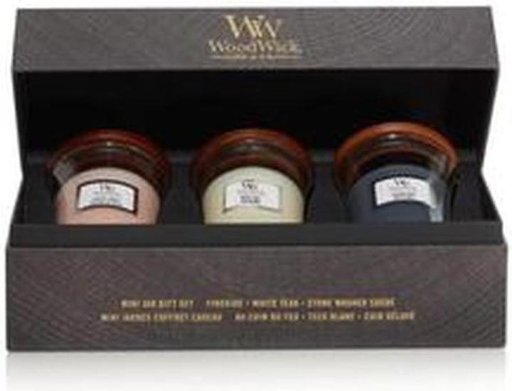 Image du produit WoodWick Coffret 3 jarres minis florales