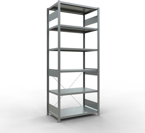 Actual product image Schulte Lagertechnik MULTIplus250 basic racking system with cross braces