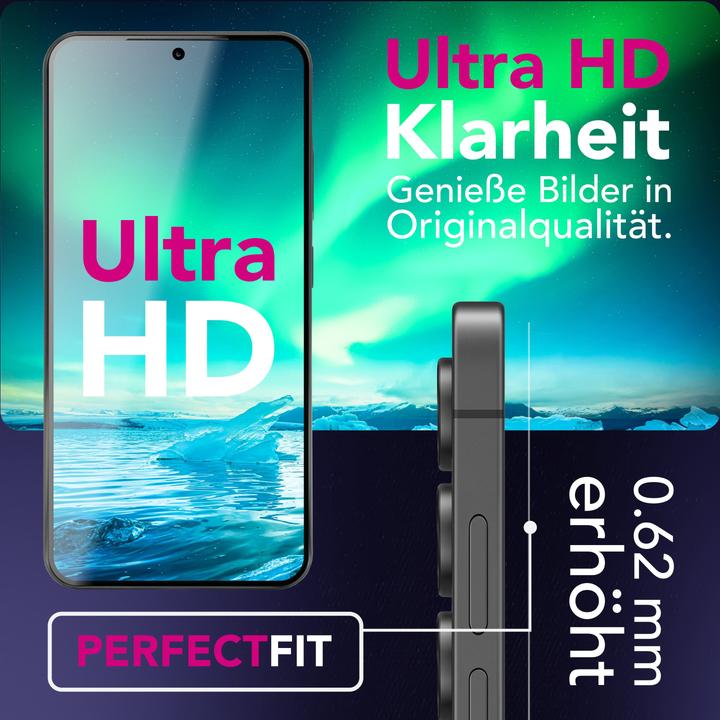 Produktbild Nalia Displayschutz "AntiSpyX" - Privacy Schutz Glas 9H Härte - Anti-Spy Screen Protector Tempered Glass (Samsung Galaxy S25 FE)