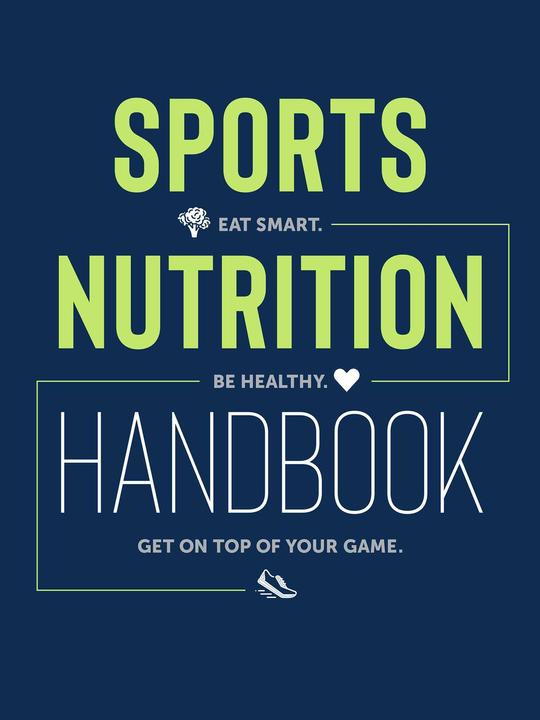 Sports Nutrition Handbook: Eat Smart. Be Healthy. Get on Top of Your Game. (Englisch, Justyna Mizera, 2019)