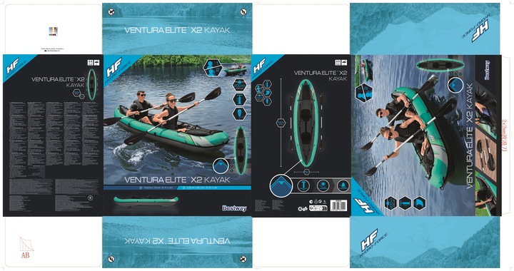 Actual product image Bestway Hydro-Force Ventura Kayak (2 pers.)
