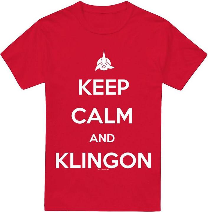Immagine prodotto Calm Klingon Maglietta Uomo (4XL)